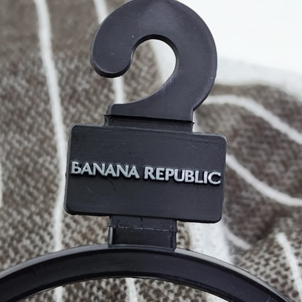 Banana Republic Women's Stripe Patterned Acrylic Scarf - OS